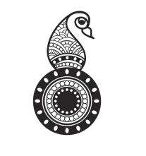 Jas also does wedding henna and draws her own designs. This was a vector reworking of one of them.